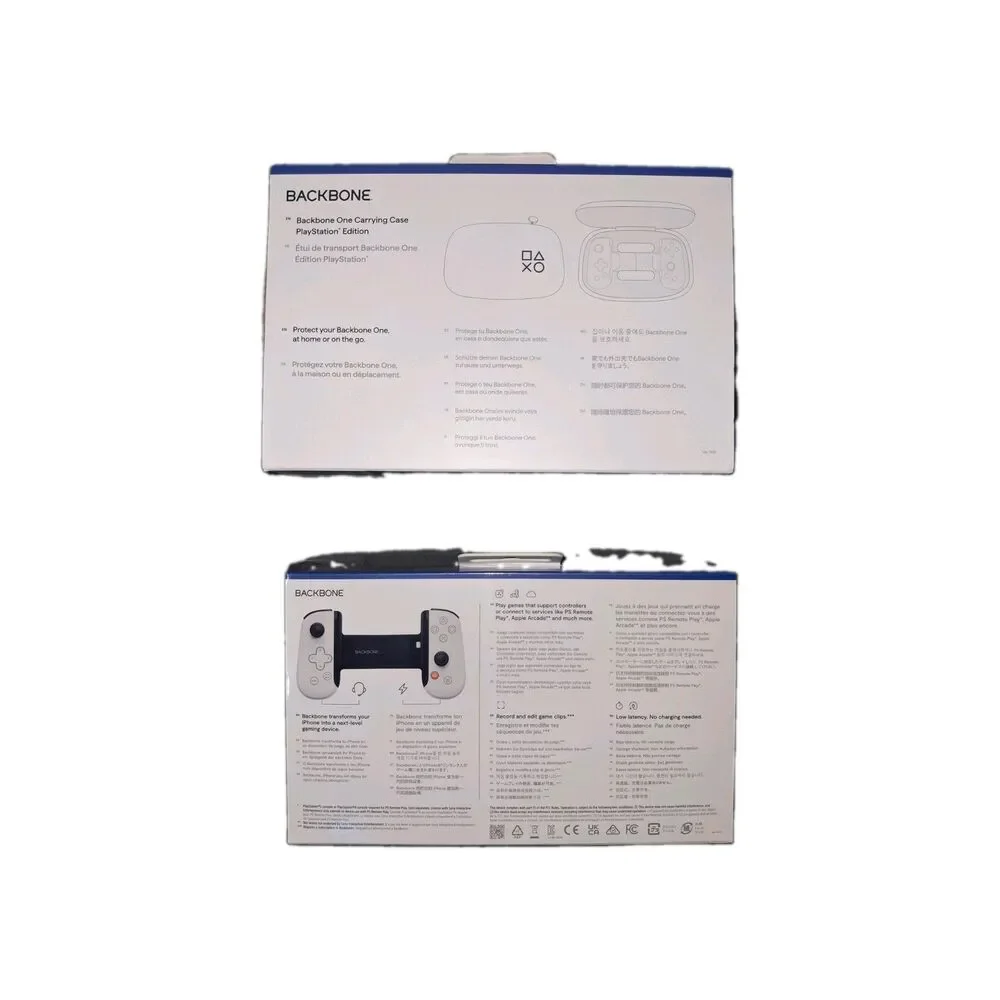 Playstation Backbone For IPhone And Case Both New In Box